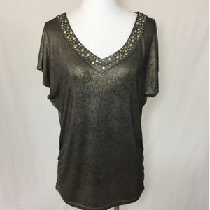 Rock & Republic metallic top